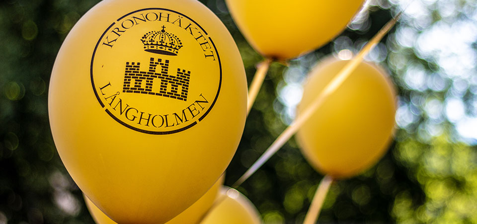 Ballonger på Långholmen