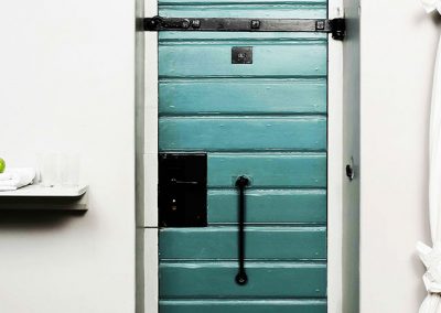 Celldörr på Långholmen Hotell