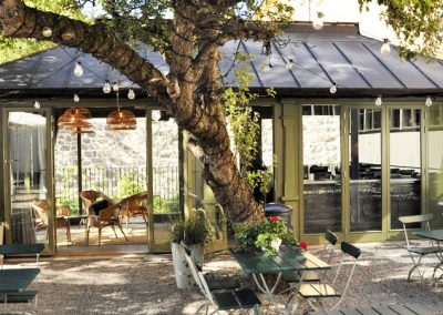 Paviljongen i Wärdshusparken på Långholmen