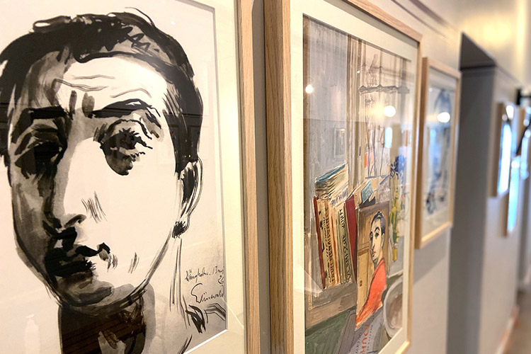 Konstutställning om Isaac Grünewald