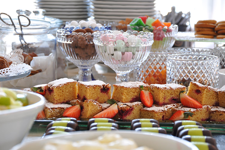 Fika på Långholmen Konferens i Stockholm