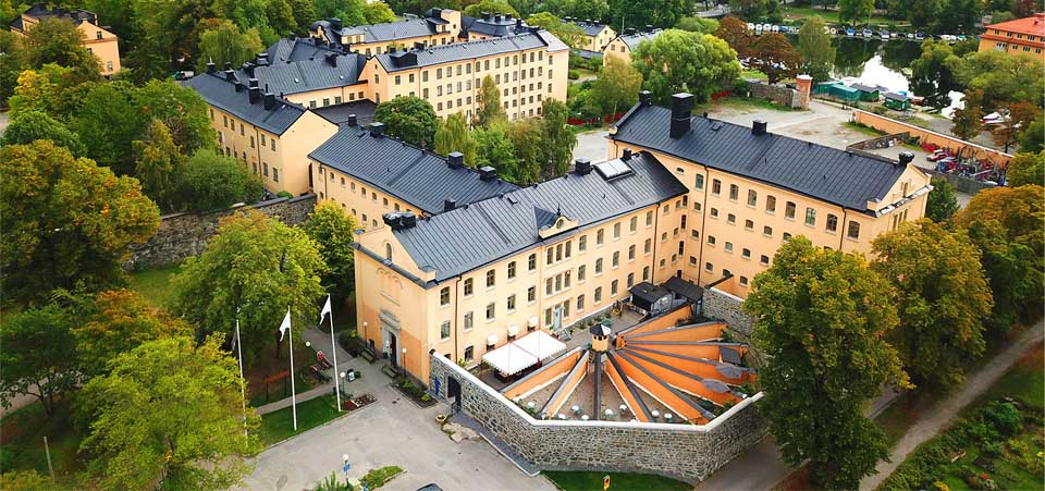 Parkmiljö på Långholmen