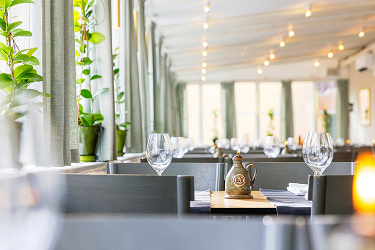 Matsal på Långholmens Wärdshus i Stockholm