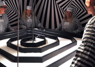 Tävlingscell i Fångarna på Långholmen i Stockholm